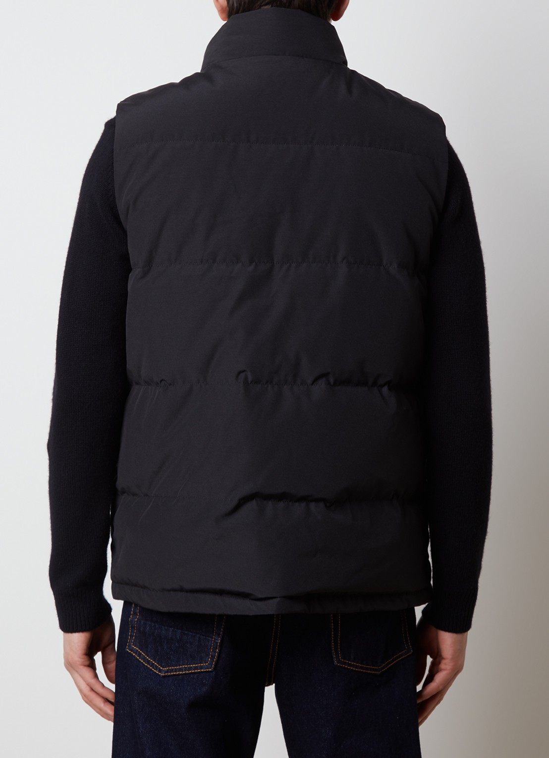 Canada Goose Freestyle gewatteerde bodywarmer met donsvulling en steekzakken - achterkant 6 zwart