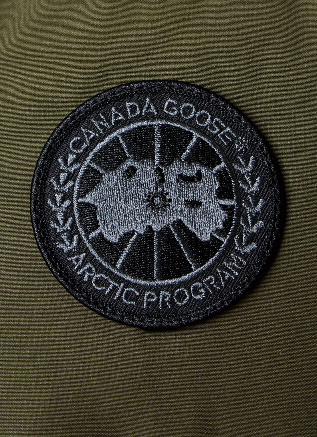 Canada Goose Freestyle gewatteerde bodywarmer met donsvulling en steekzakken - detail 6 olijfgroen