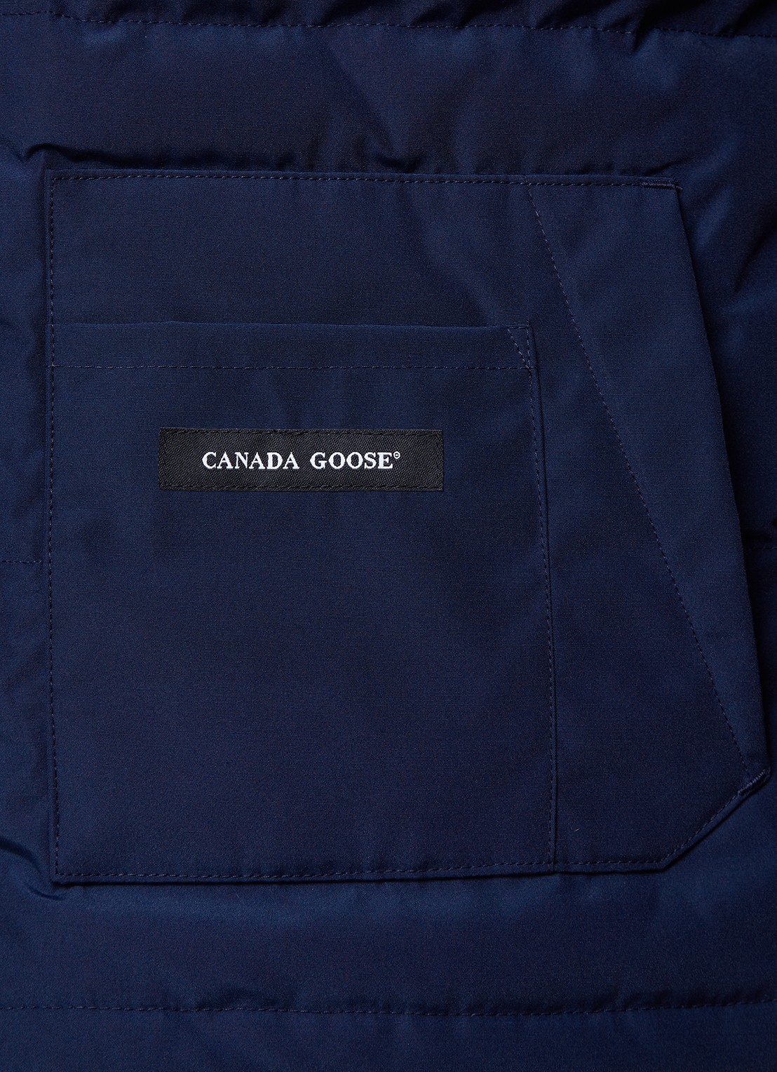 Canada Goose Freestyle gewatteerde bodywarmer met donsvulling en steekzakken - detail 5 donkerblauw