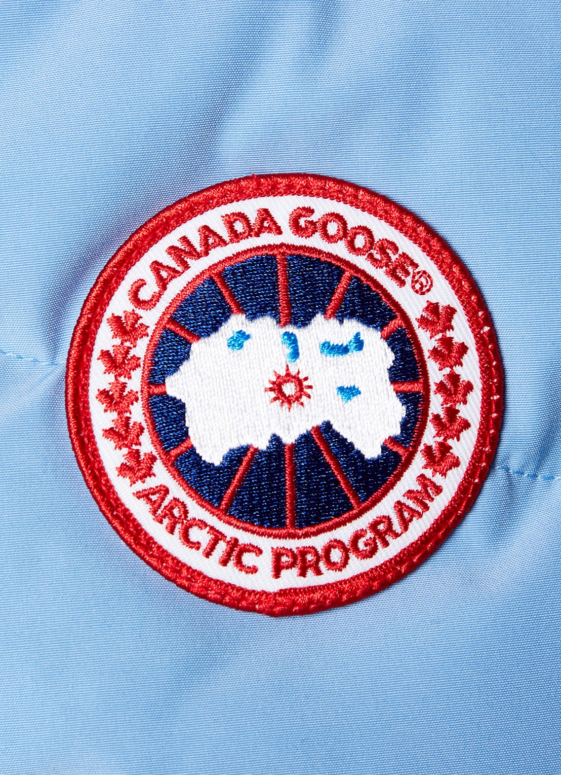 Canada Goose Freestyle gewatteerde bodywarmer met donsvulling en steekzakken - detail 5 staalblauw