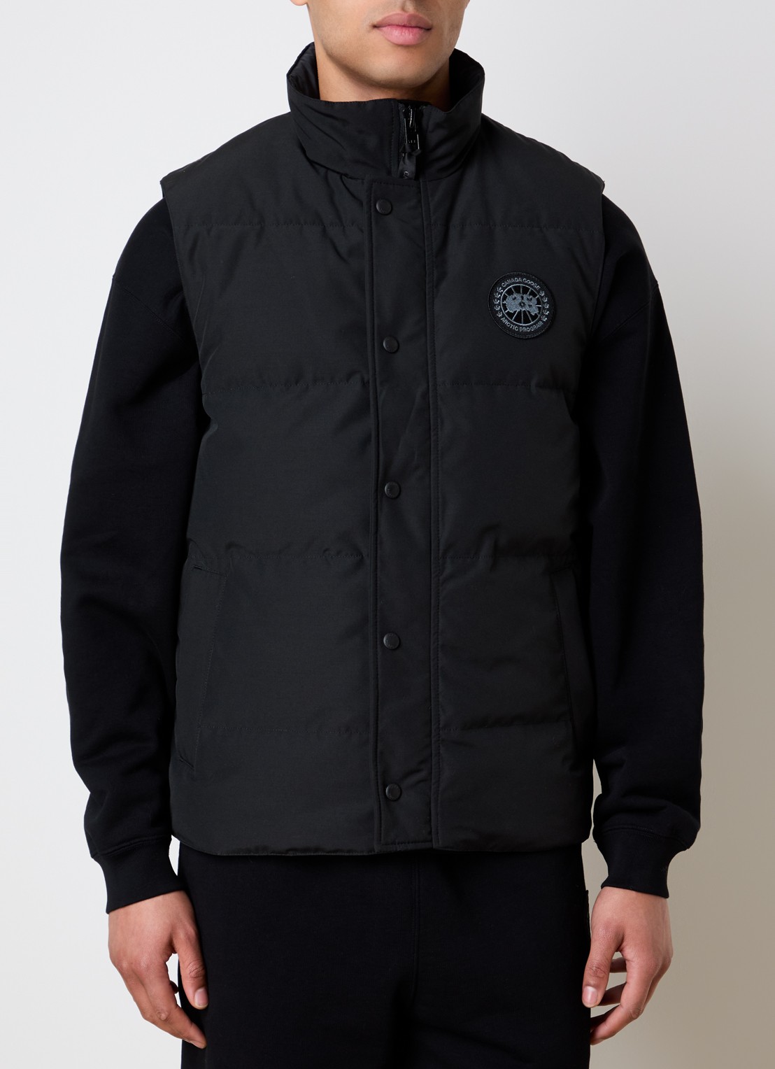Canada Goose Garson bodywarmer met logo - detail 4 zwart