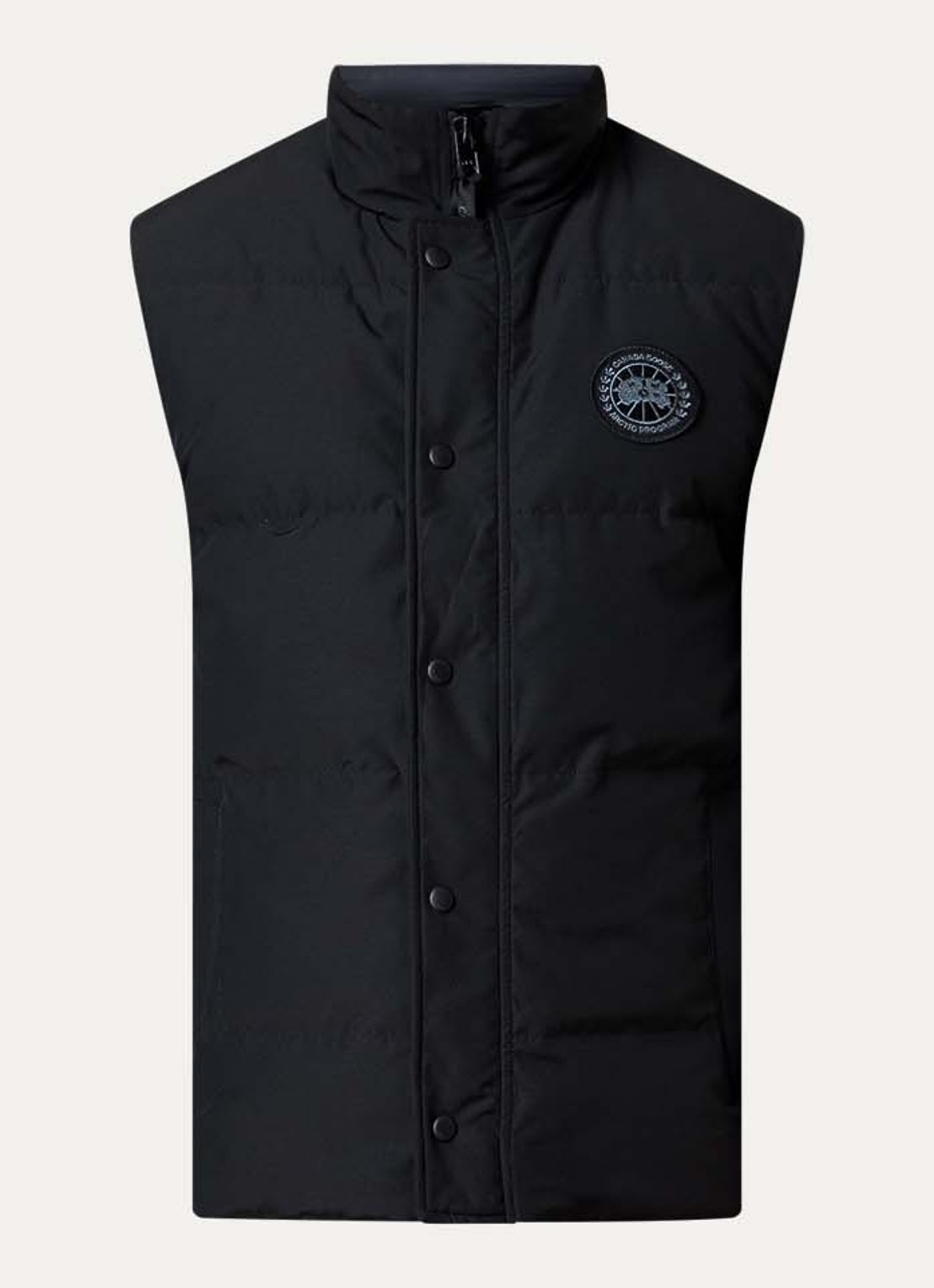 Canada Goose Garson bodywarmer met logo - voorkant 2 zwart