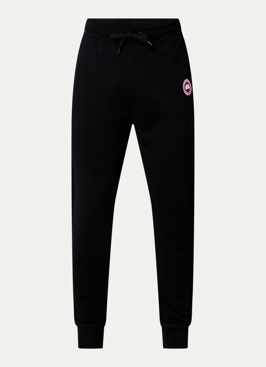 Canada Goose Huron tapered fit joggingbroek met steekzakken - voorkant 5 zwart