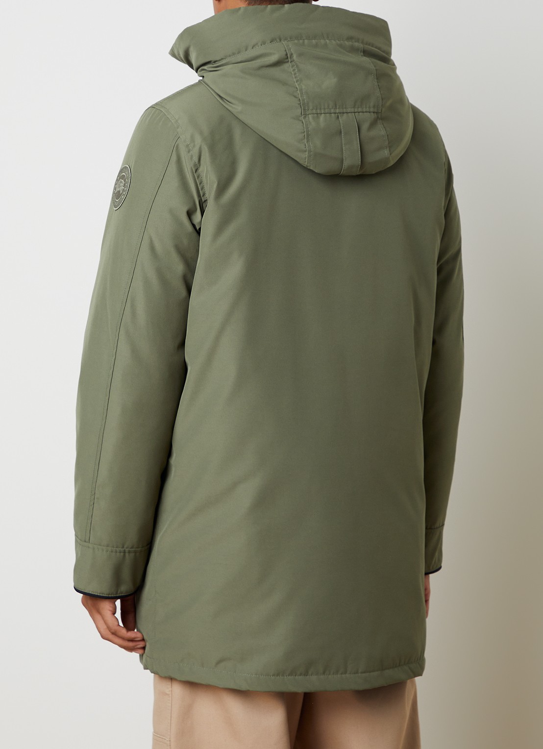 Canada Goose Langford gewatteerde parka met donsvulling - achterkant mosgroen