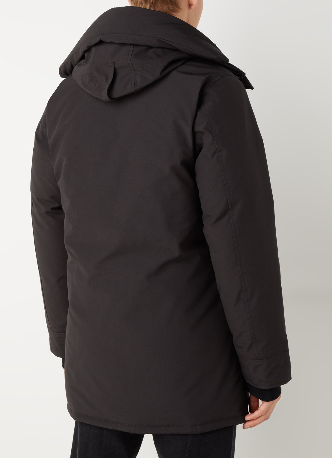 Canada Goose Langford gewatteerde parka met donsvulling - achterkant zwart