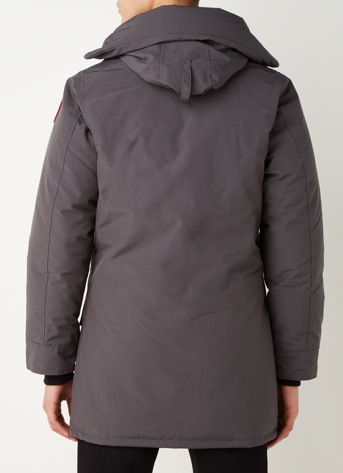 Canada Goose Langford gewatteerde parka met donsvulling - achterkant antraciet