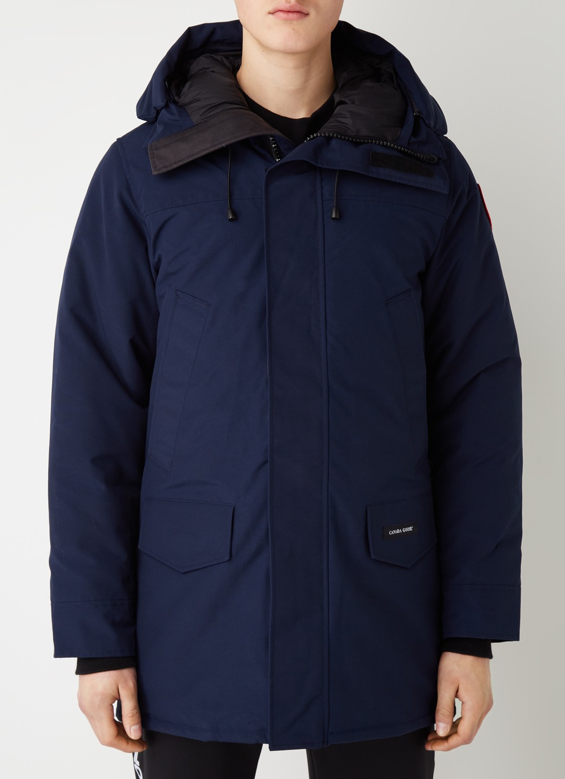 Canada Goose Langford gewatteerde parka met donsvulling - detail 4 blauw