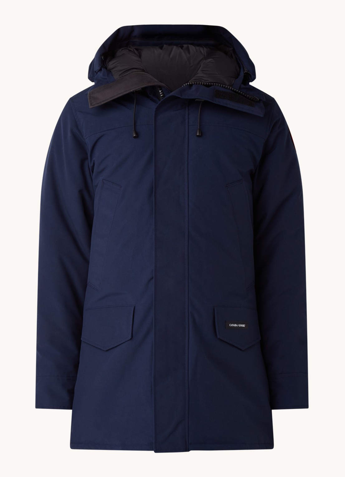 Canada Goose Langford gewatteerde parka met donsvulling - voorkant blauw