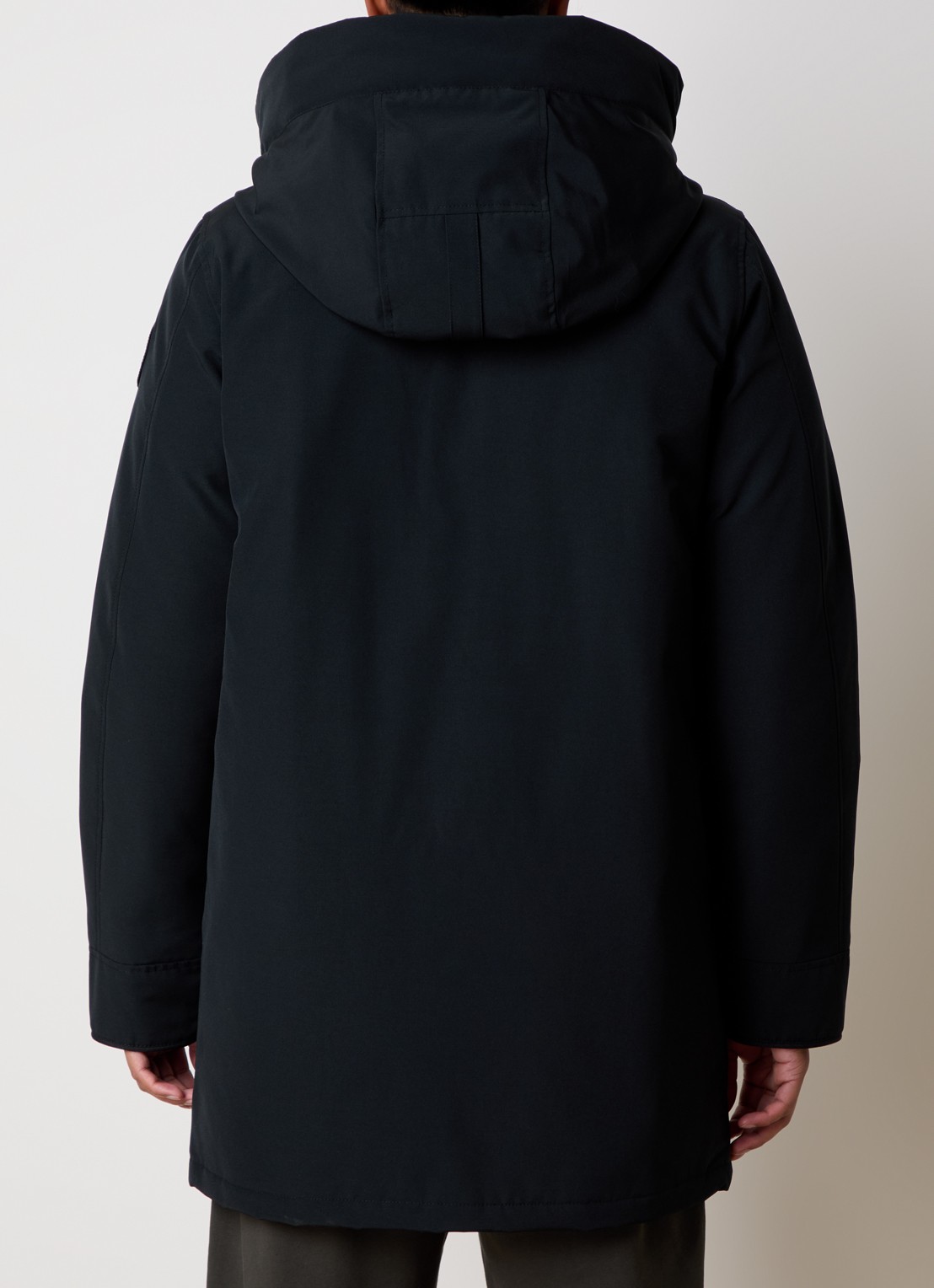 Canada Goose Langford parka met donsvulling en logo - achterkant 6 zwart