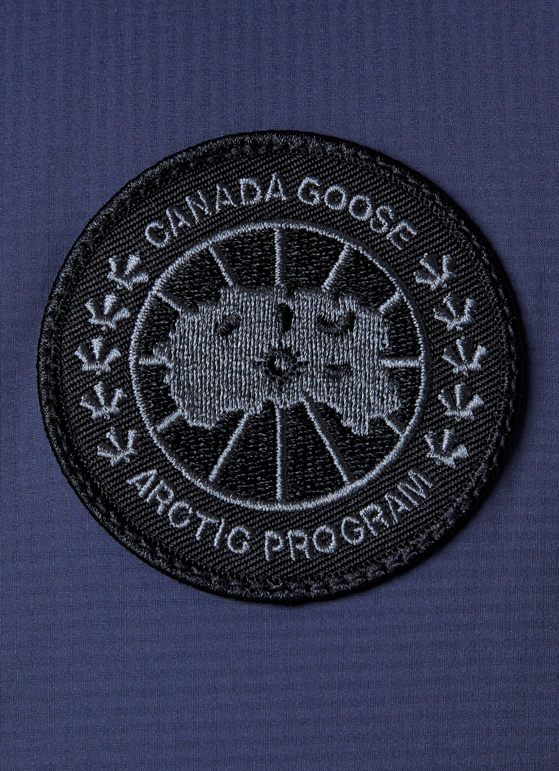 Canada Goose Lodge gewatteerde bodywarmer met ritszakken - detail 6 staalblauw
