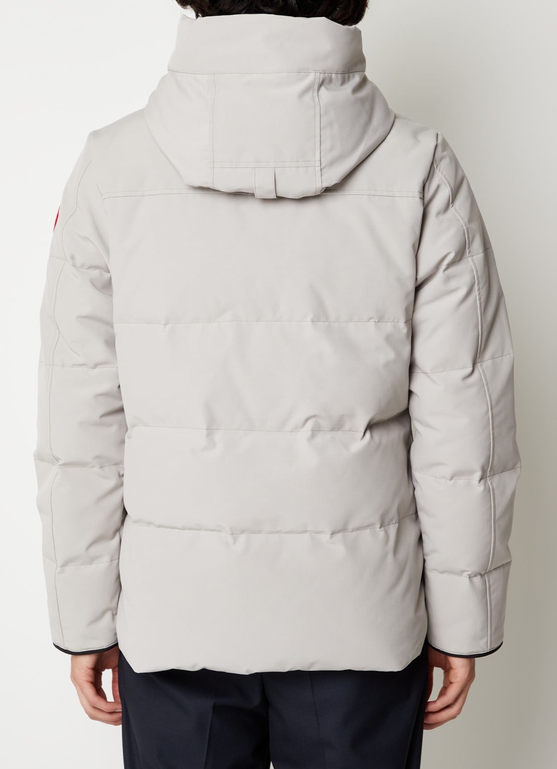 Canada Goose MacMillan gewatteerde parka met donsvulling en capuchon - achterkant 6 zand