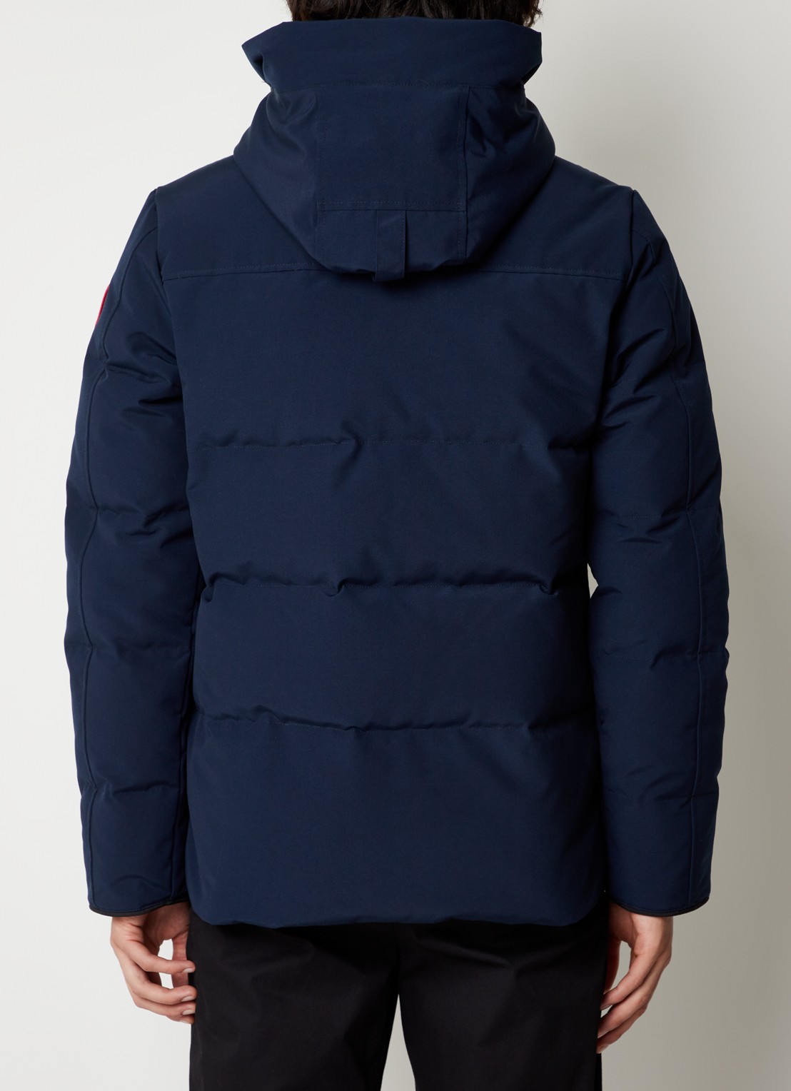 Canada Goose MacMillan gewatteerde parka met donsvulling en capuchon - achterkant 6 blauw
