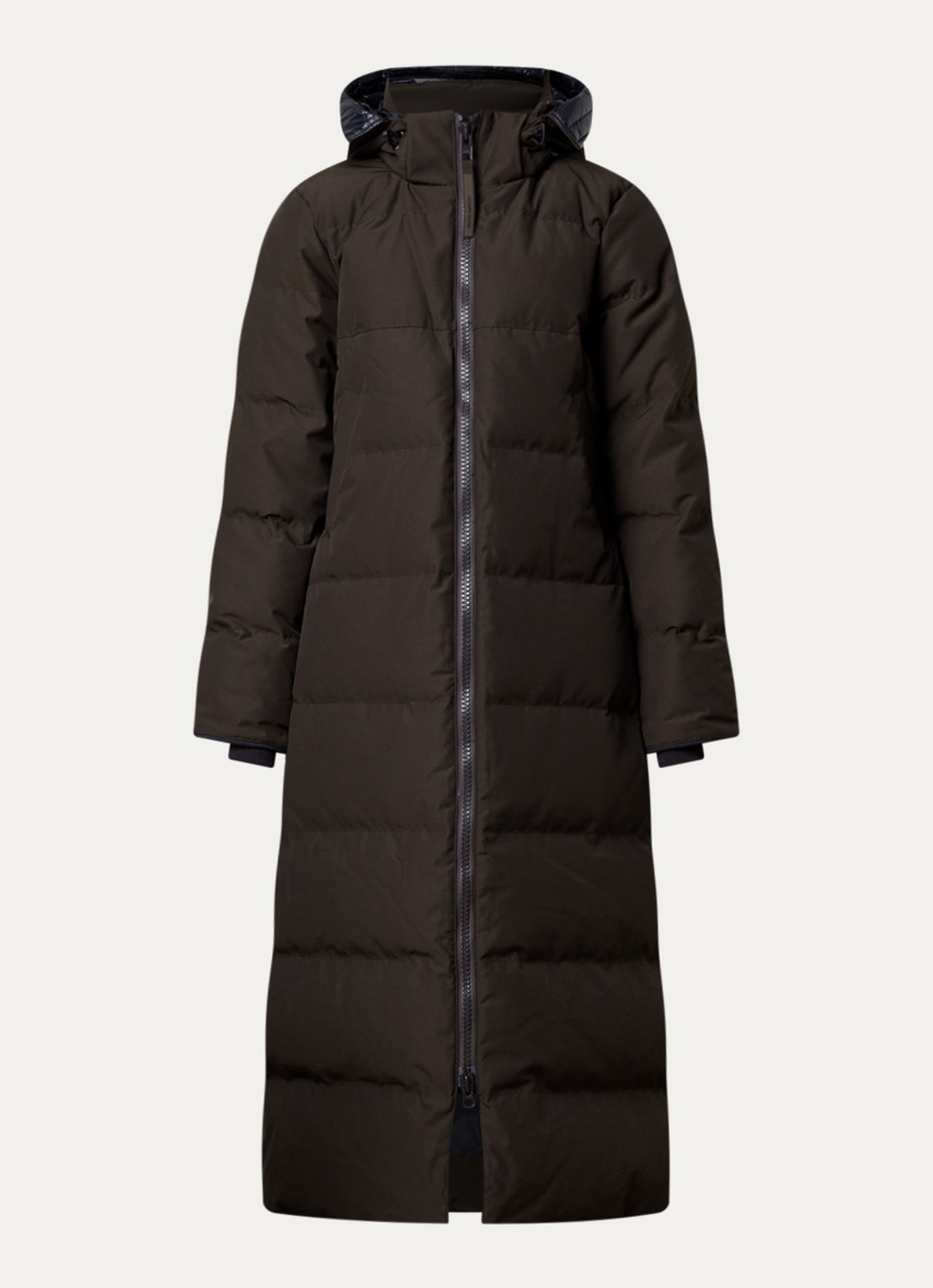 Canada Goose Mystique gewatteerde parka met steekzakken - voorkant 5 donkerbruin