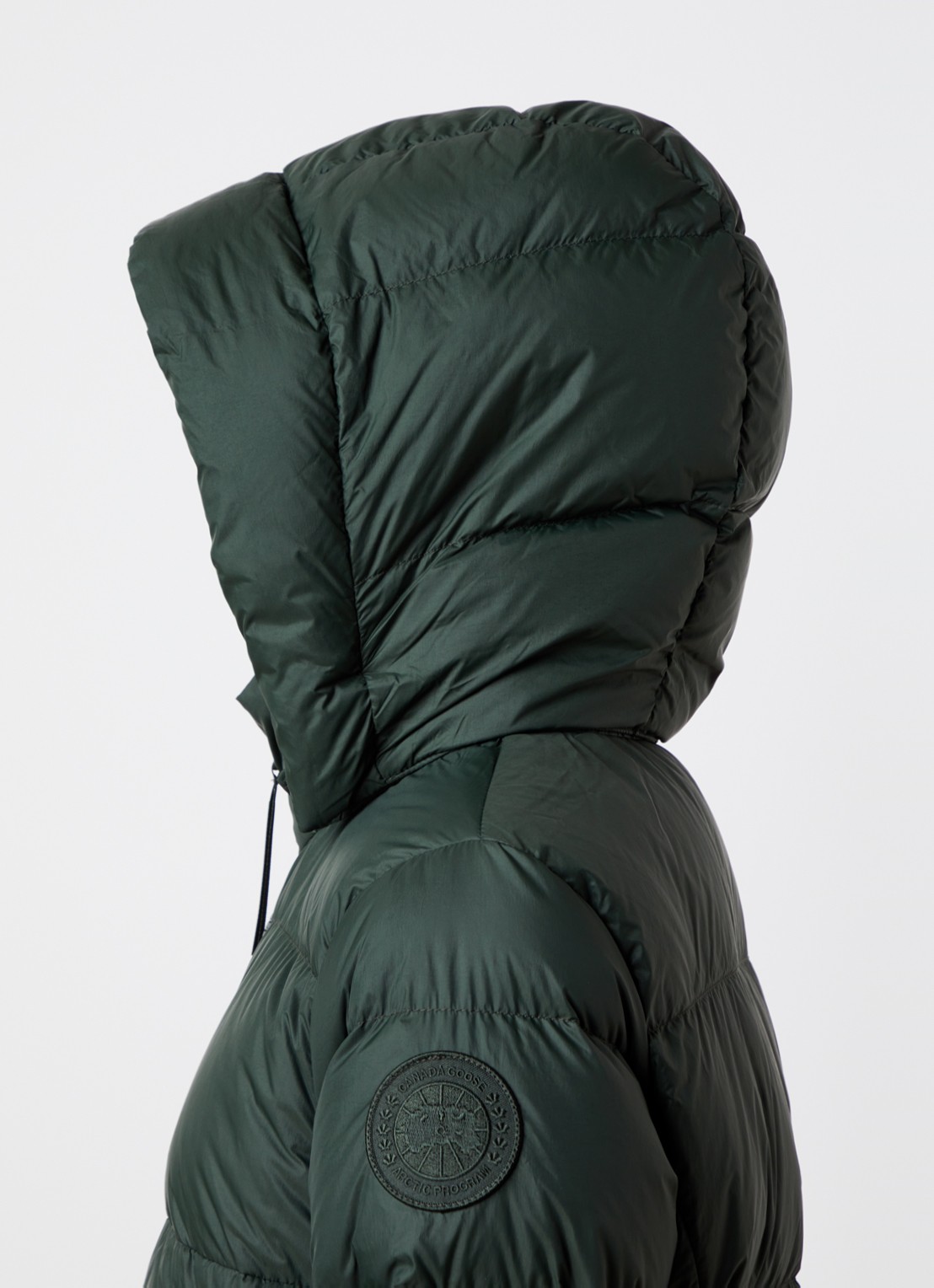 Canada Goose Mystique gewatteerde parka met steekzakken - detail 2 groen