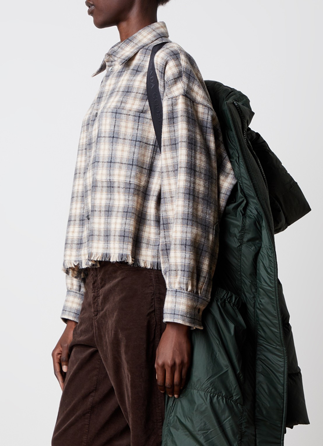 Canada Goose Mystique gewatteerde parka met steekzakken - detail 3 groen