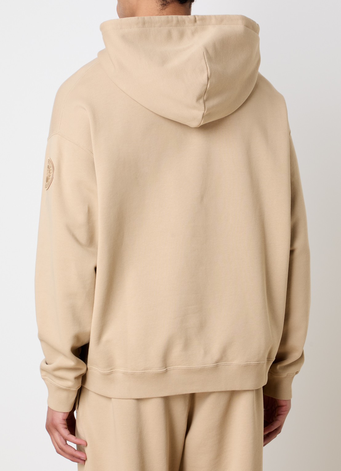 Canada Goose Rove hoodie met logo - achterkant beige