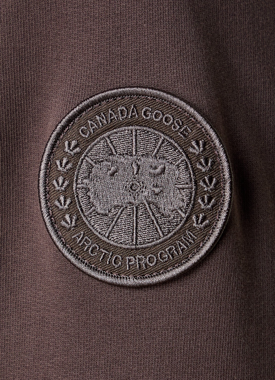 Canada Goose Rove hoodie met logo - detail 6 roodbruin