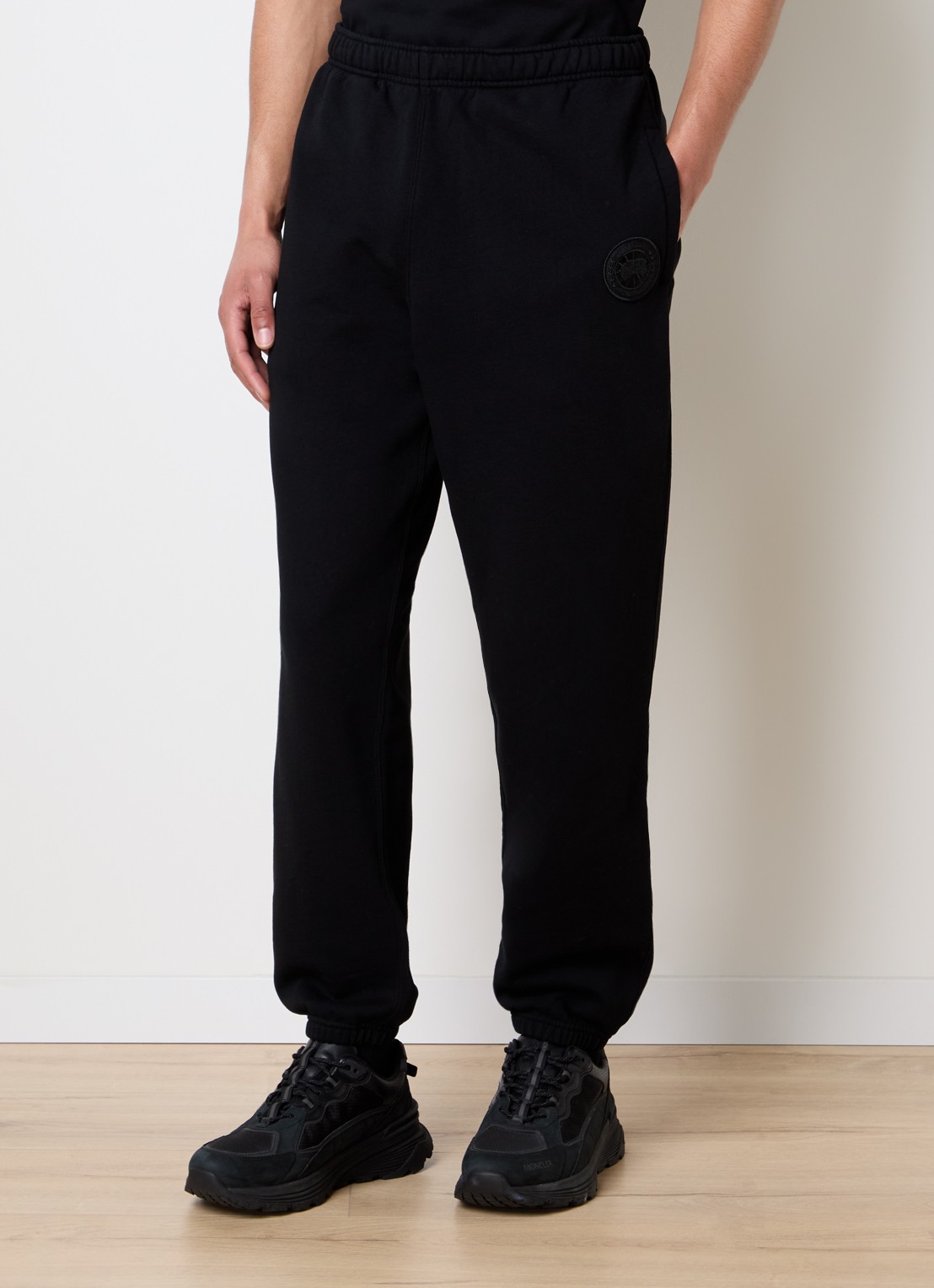 Canada Goose Rove tapered fit joggingbroek met logo - detail 4 zwart