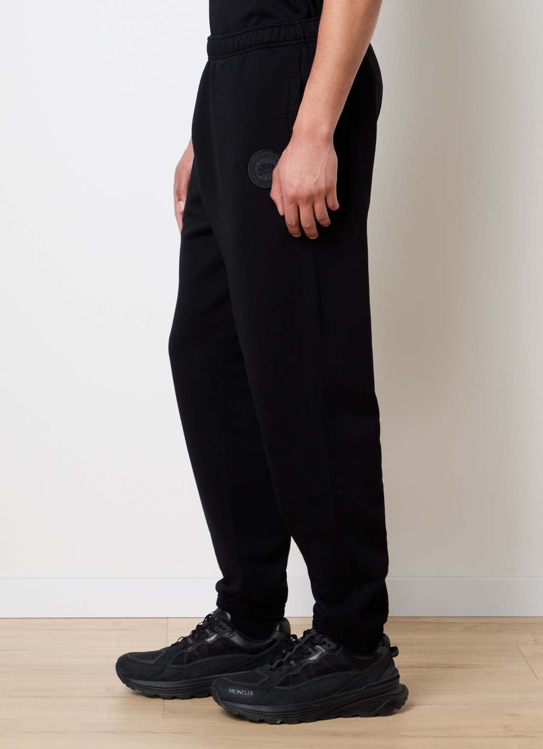 Canada Goose Rove tapered fit joggingbroek met logo - detail 5 zwart