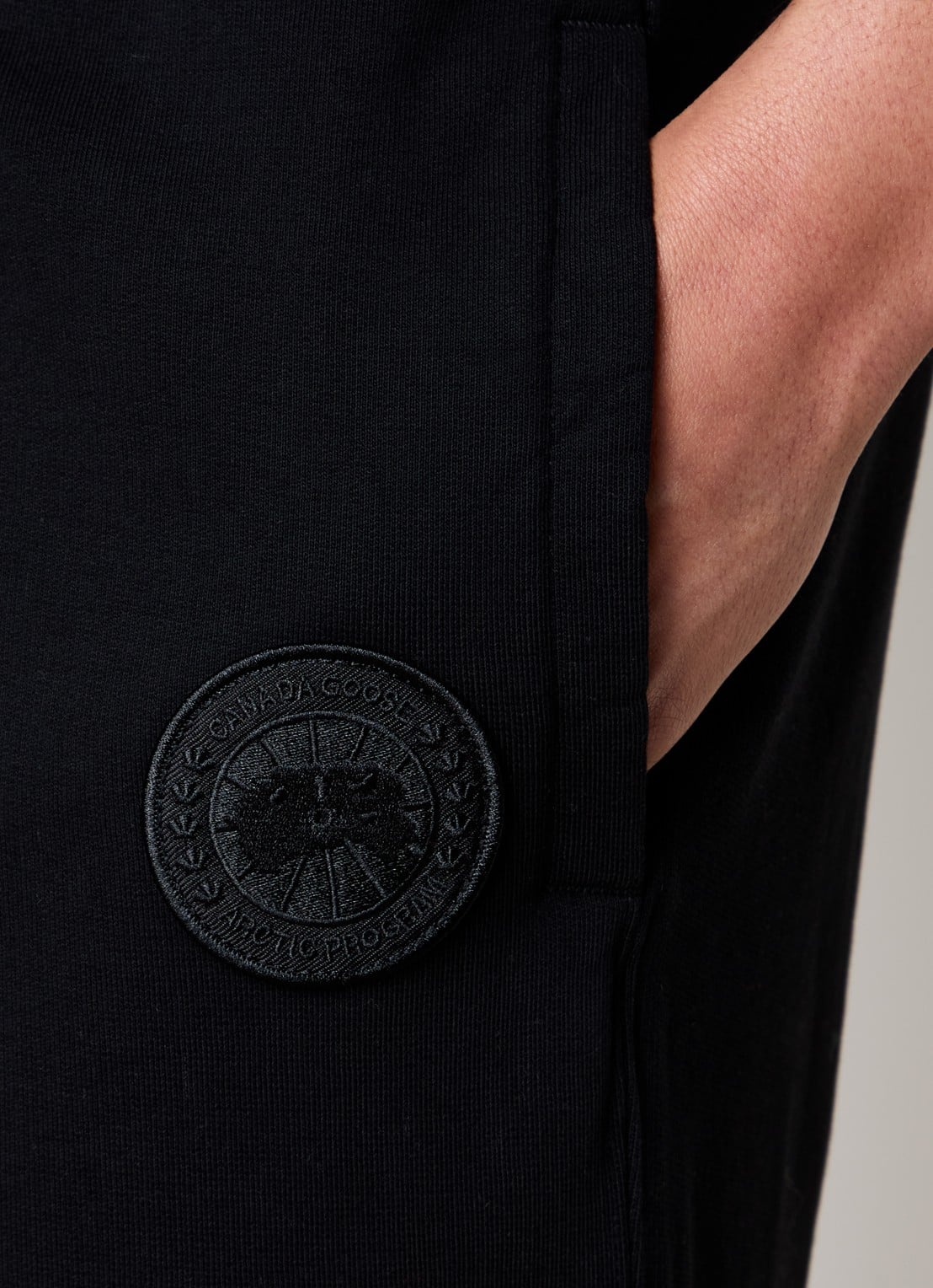 Canada Goose Rove tapered fit joggingbroek met logo - detail 6 zwart