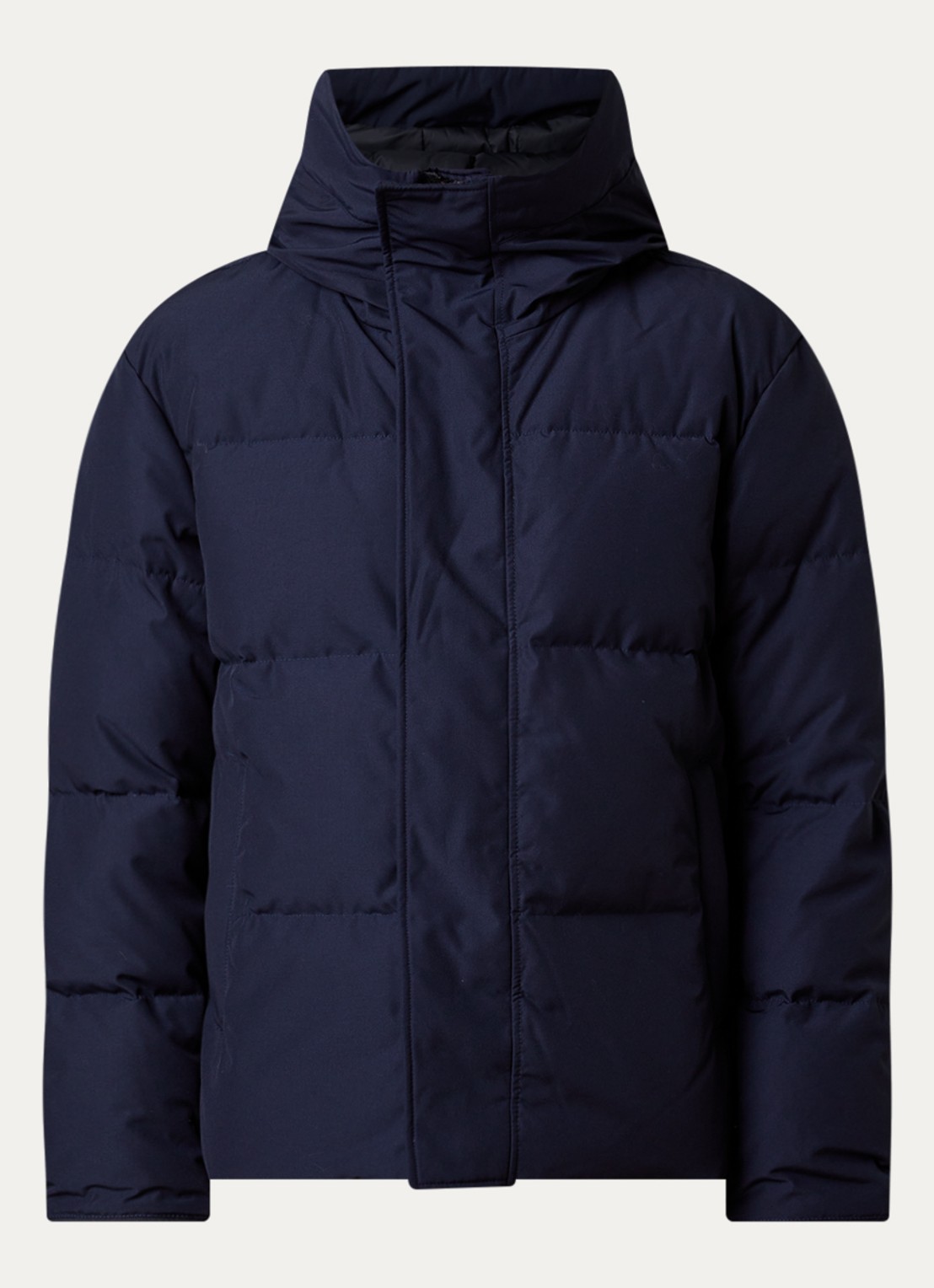 Canada Goose Seymour gewatteerde parka met donsvulling en capuchon - voorkant 4 donkerblauw