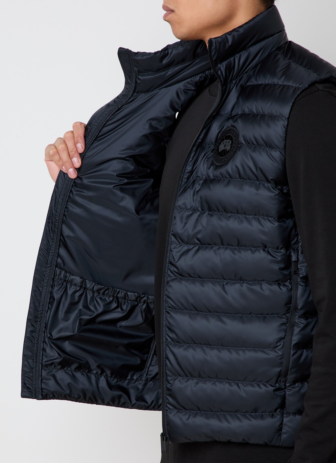 Canada Goose Stratus bodywarmer met logo - detail 3 zwart