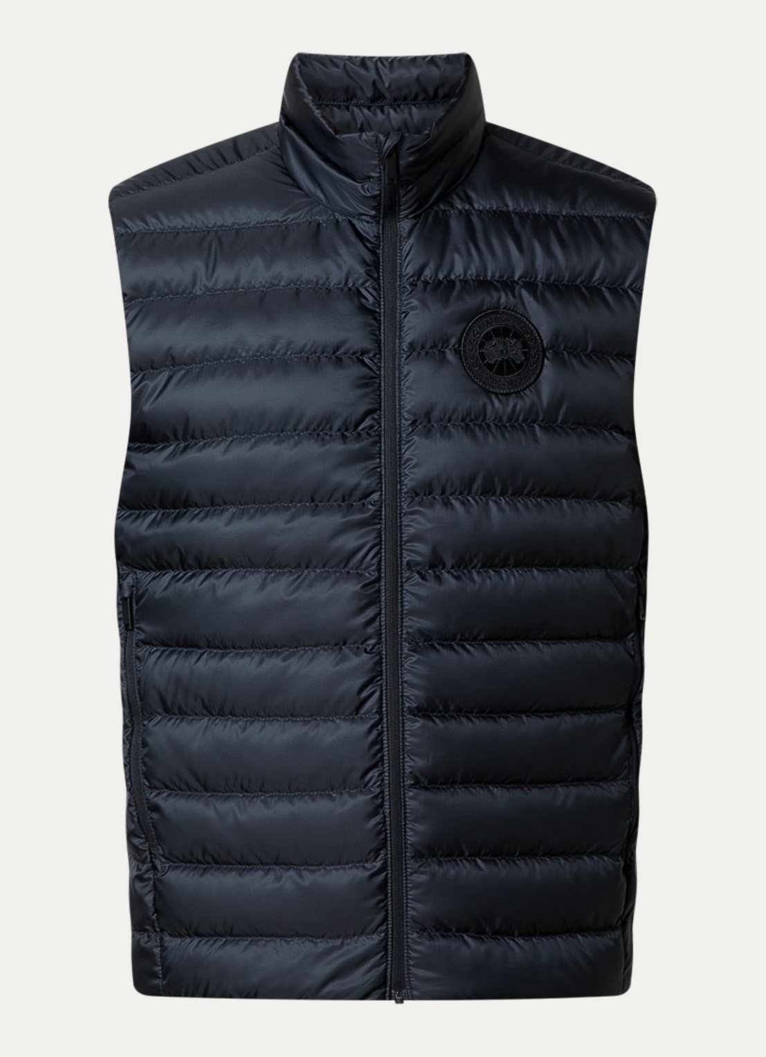 Canada Goose Stratus bodywarmer met logo - voorkant 5 zwart