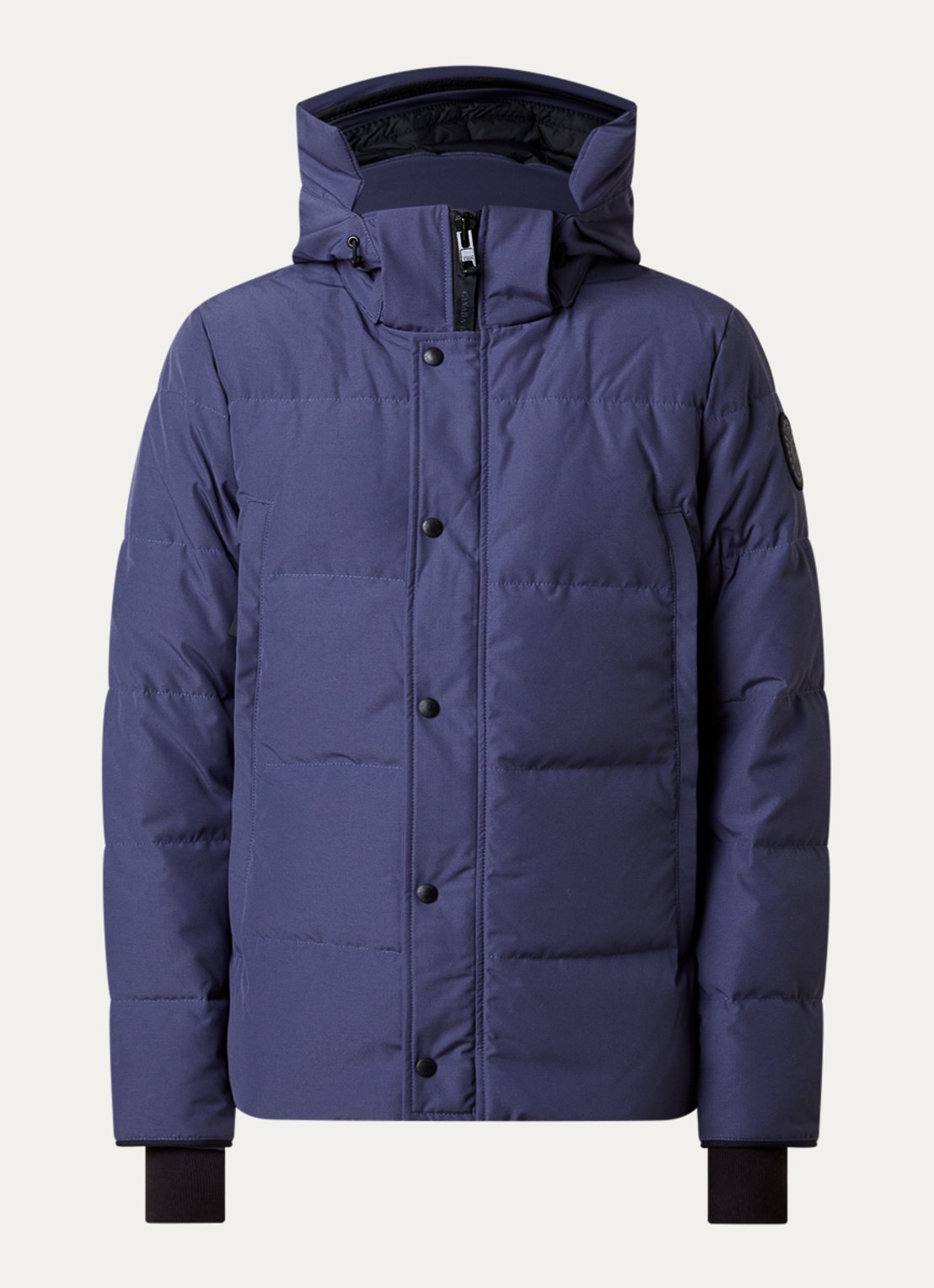 Canada Goose Wyndham gewatteerde parka met donsvulling en waterafstotende coating - voorkant 2 blauw