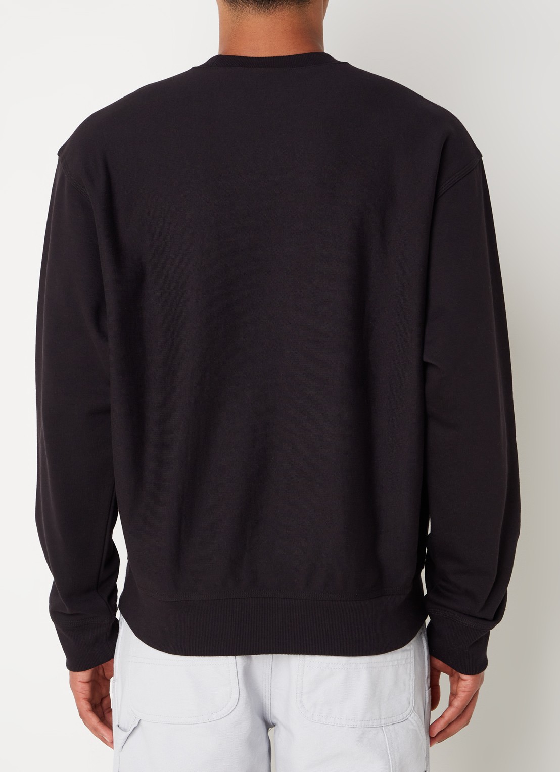 Carhartt WIP American sweater met logoborduring - achterkant 2 zwart