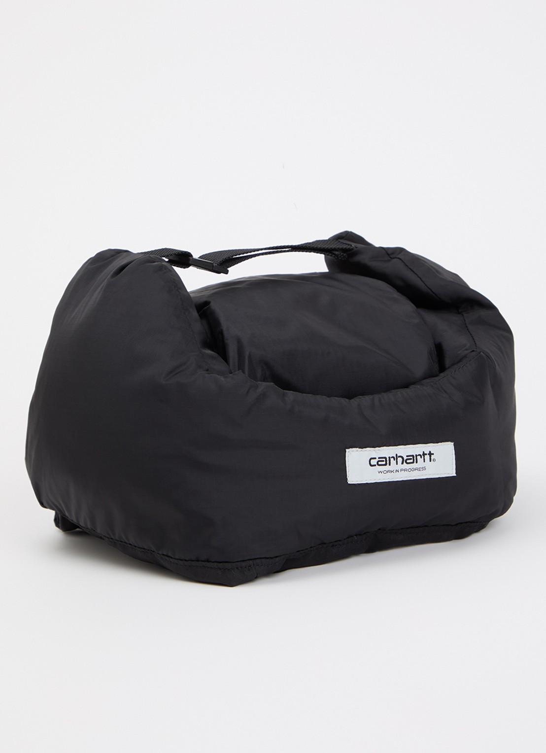 Carhartt WIP Ardon Ear Guard muts met logo - voorkant zwart