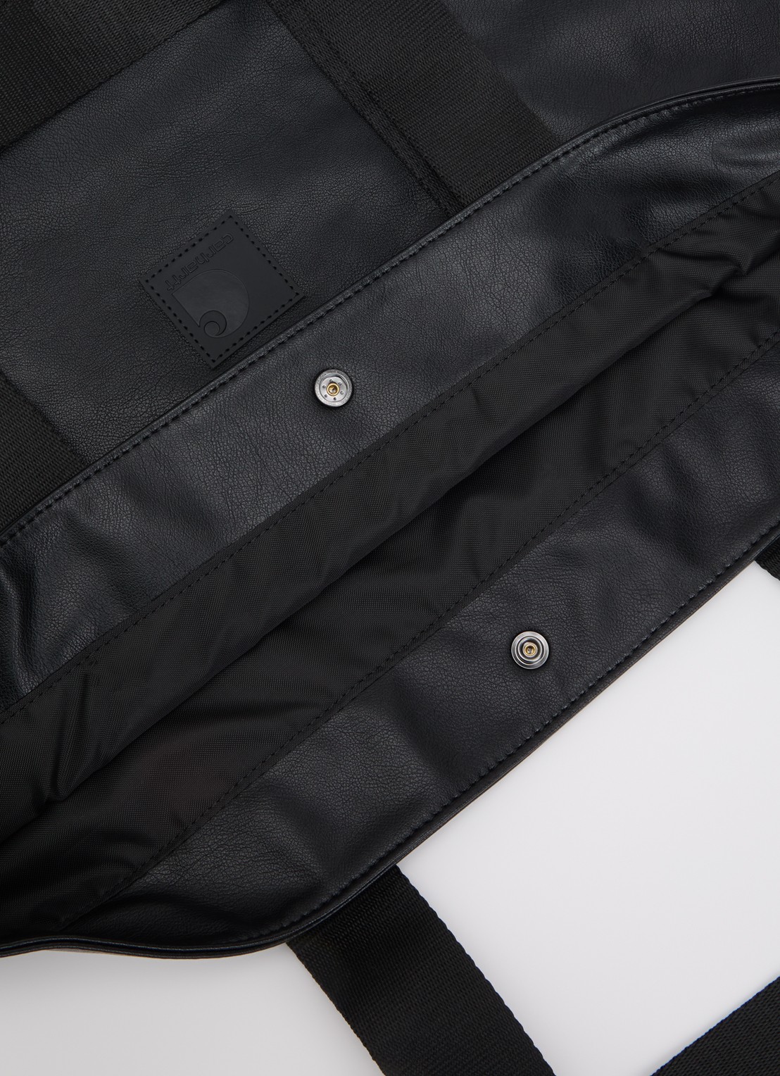Carhartt WIP Arizona shopper met afneembare schouderriem - detail zwart