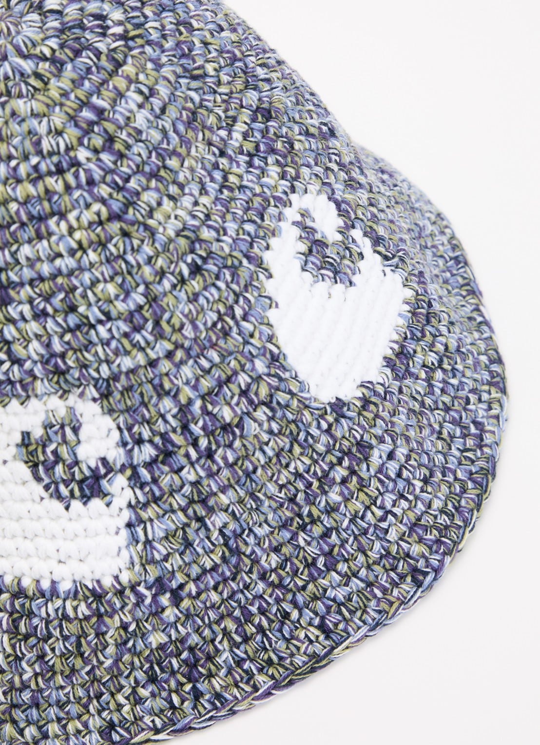 Carhartt WIP Cane bucket hoed met logo - detail 2 paars