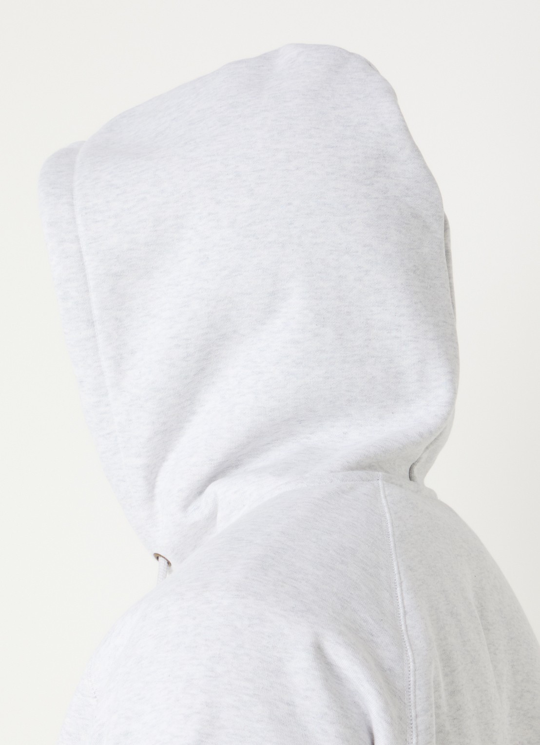 Carhartt WIP Chase sweatvest met capuchon - detail 2 grijsmele