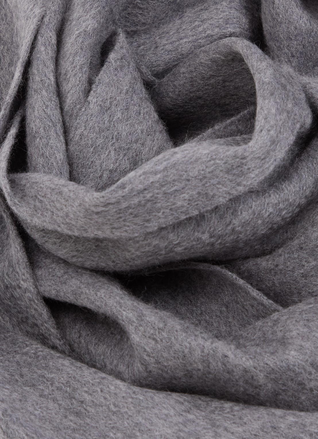 Carhartt WIP Clan sjaal van wol 180 x 30 cm  - detail 3 donkergrijs