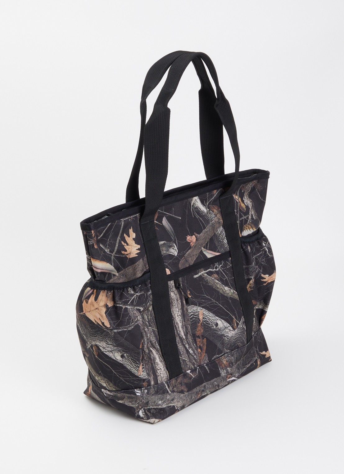 Carhartt WIP Clapton shopper met logo - achterkant 5 zwart