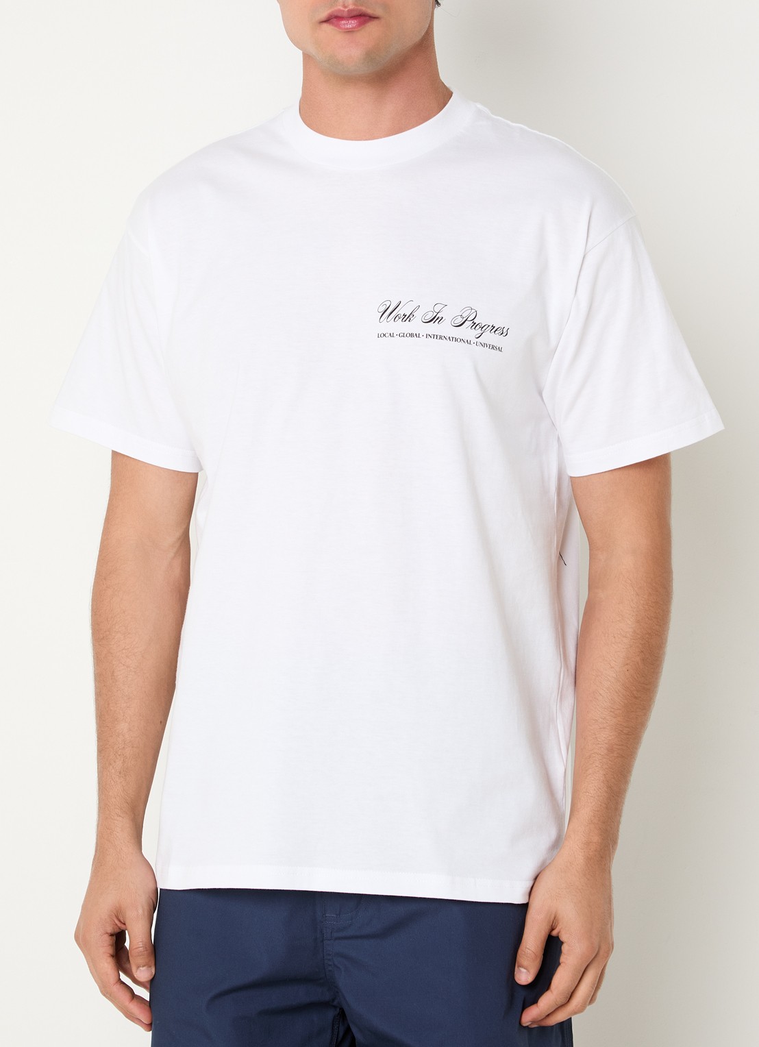 Carhartt WIP Cloud Heart T-shirt met print - achterkant wit