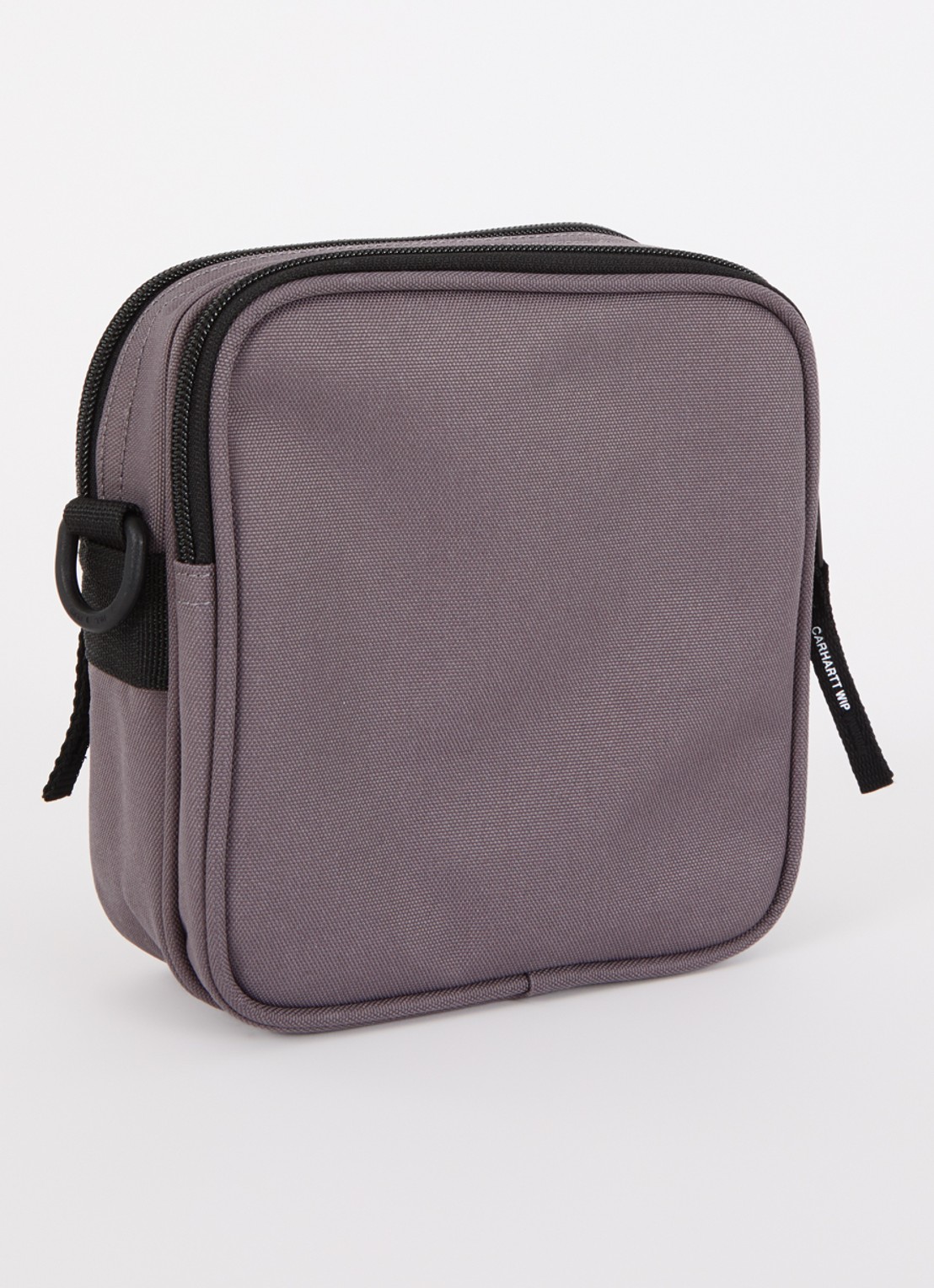 Carhartt WIP Essentials Small crossbodytas met logo - achterkant taupe