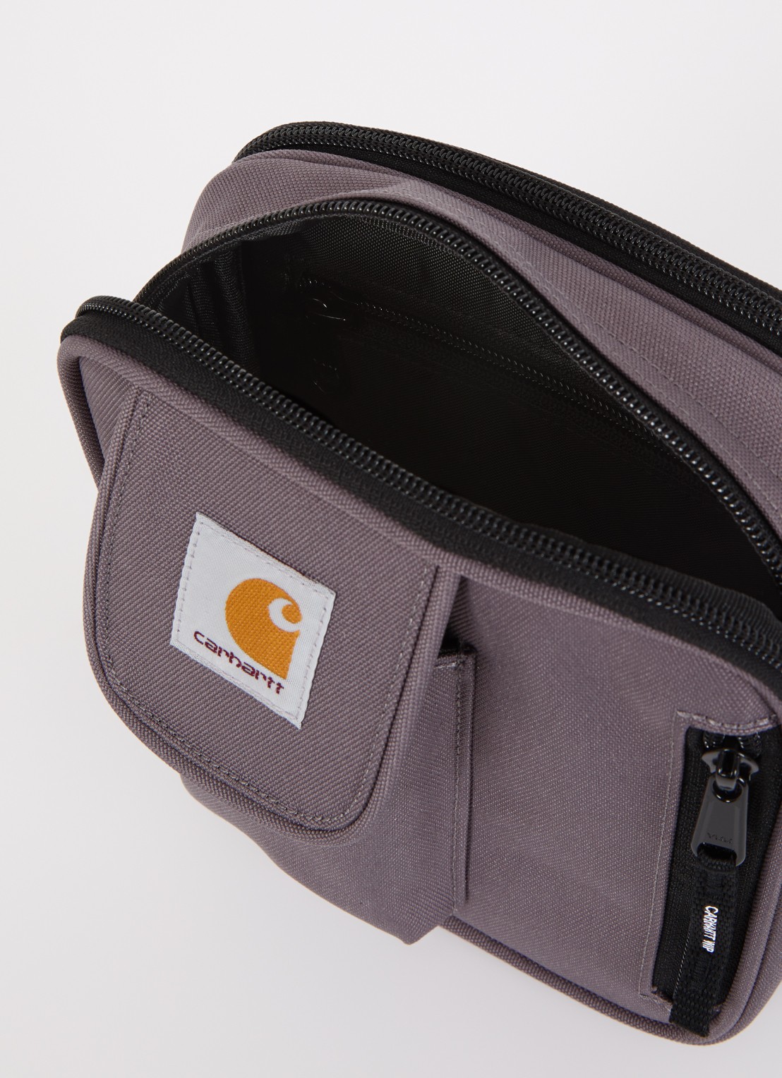 Carhartt WIP Essentials Small crossbodytas met logo - detail 2 taupe
