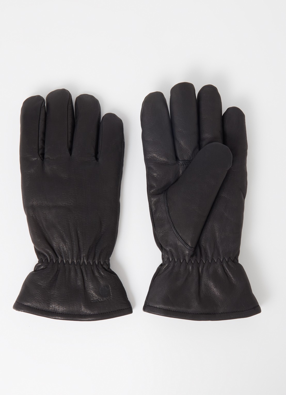 Carhartt WIP Fonda handschoenen van kalfsleer - voorkant zwart