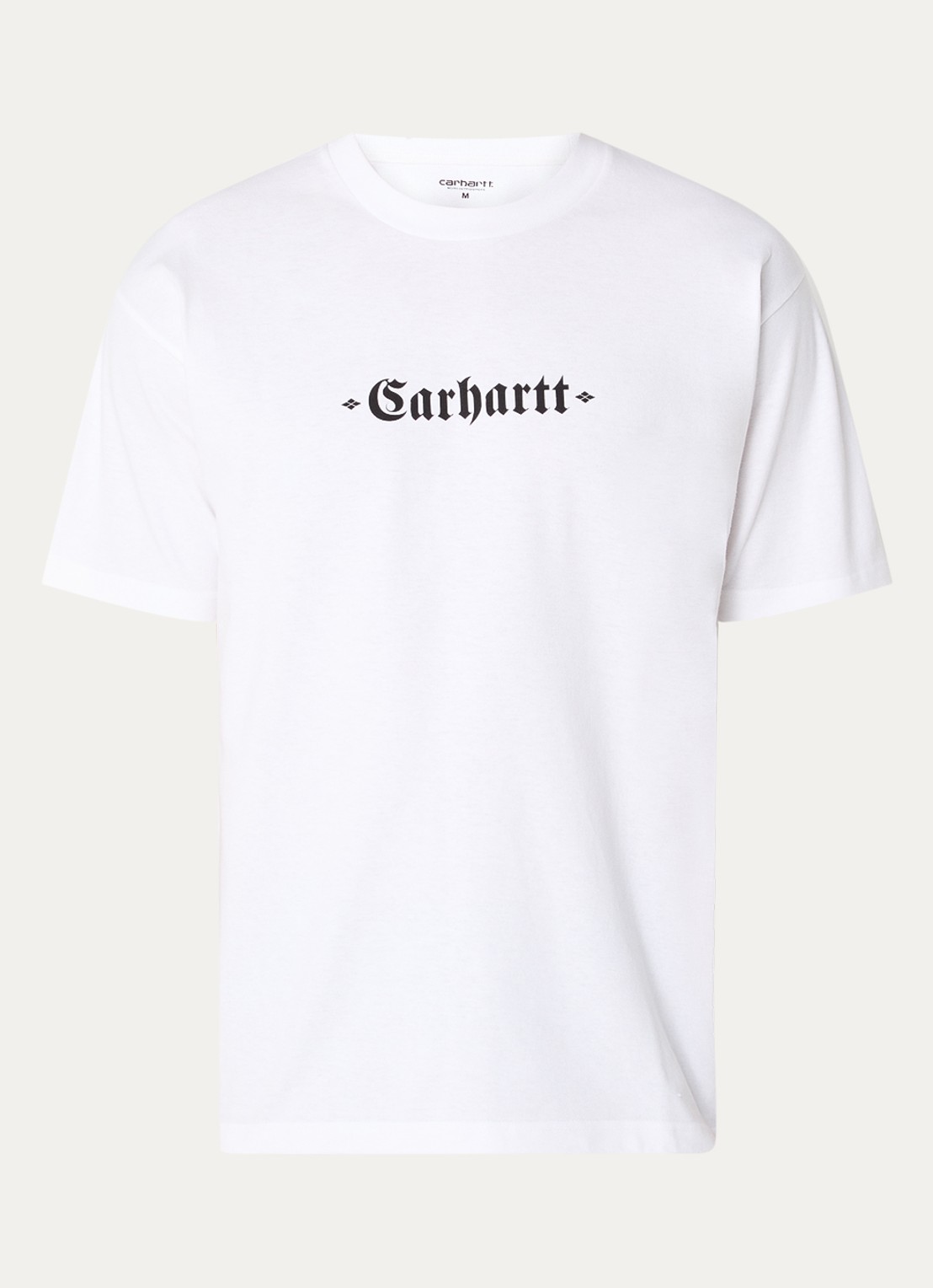 Carhartt WIP Greatest Hits T-shirt van  katoen met front- en backprint - voorkant 3 wit