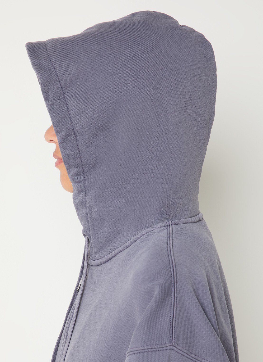Carhartt WIP Hoggard sweatvest met capuchon en steekzakken - detail 5 paars