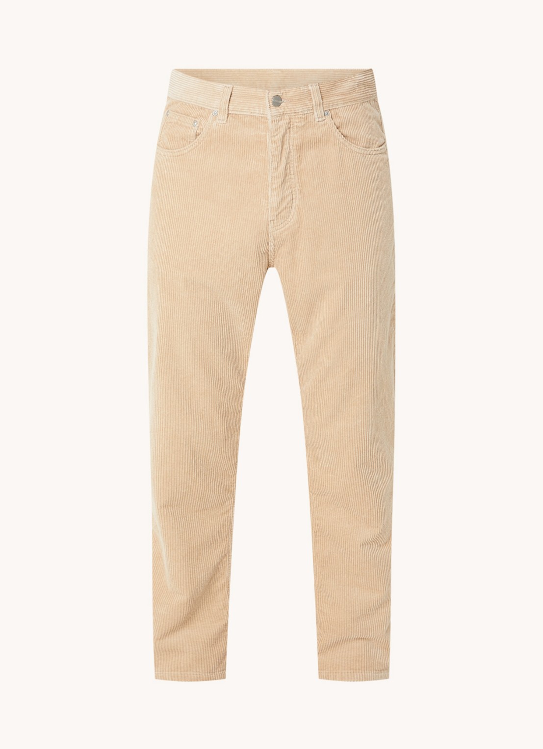 Carhartt WIP Jadon straight leg jeans met donkere wassing  - voorkant 5 beige