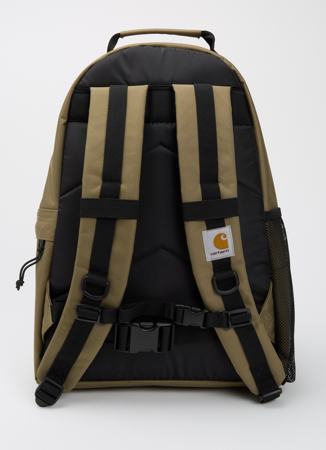 Carhartt WIP Kickflip rugzak met logo - achterkant mosgroen