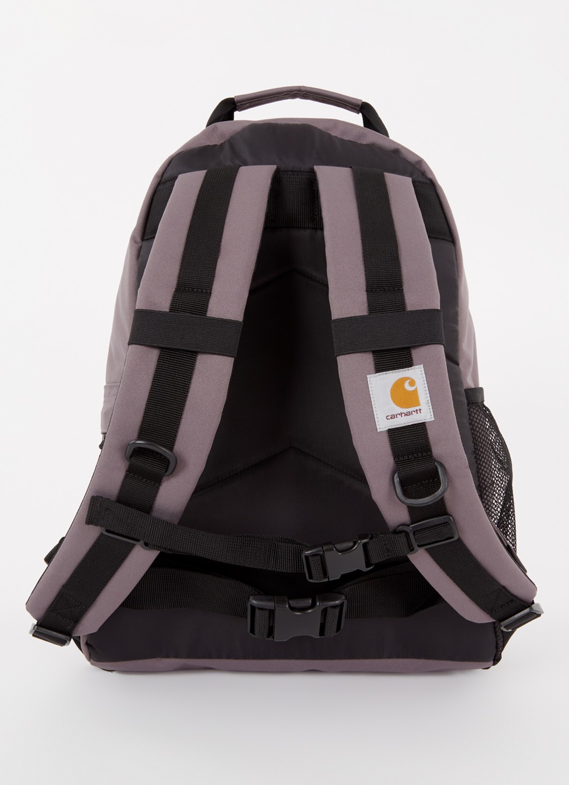 Carhartt WIP Kickflip rugzak met logo - achterkant 2 antraciet