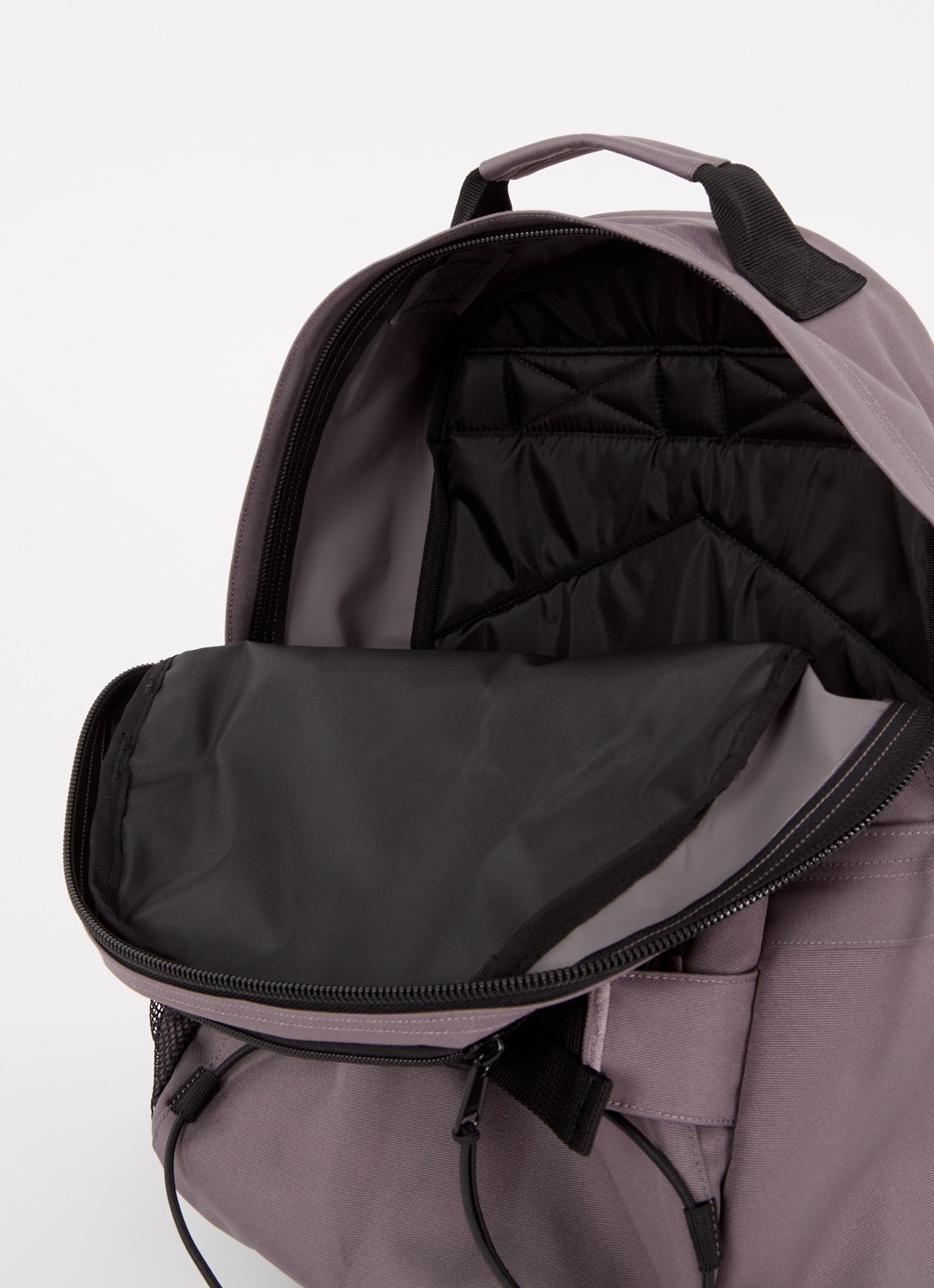Carhartt WIP Kickflip rugzak met logo - detail 3 antraciet