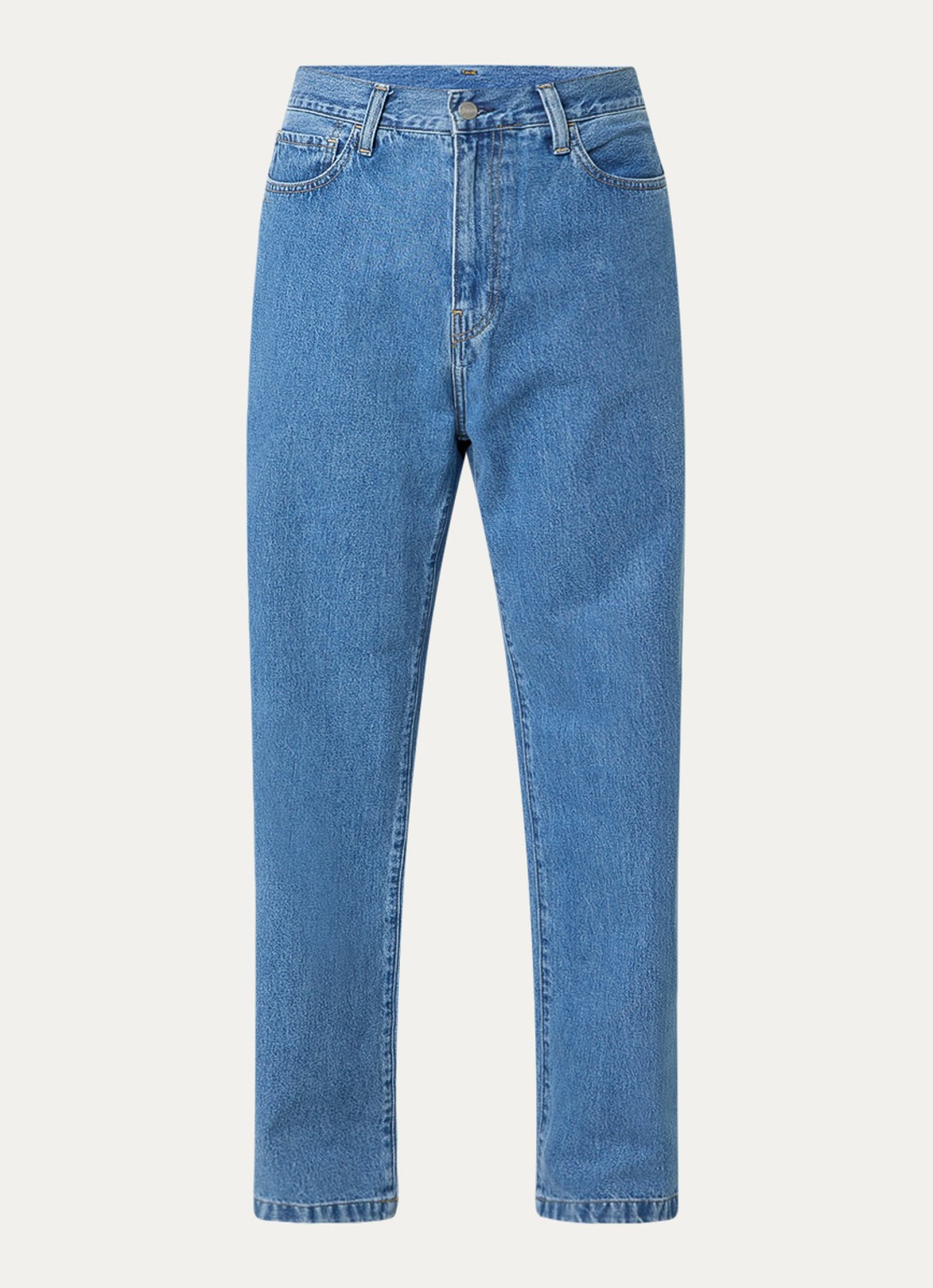 Carhartt WIP Landon loose fit jeans met medium wassing - voorkant 4 indigo