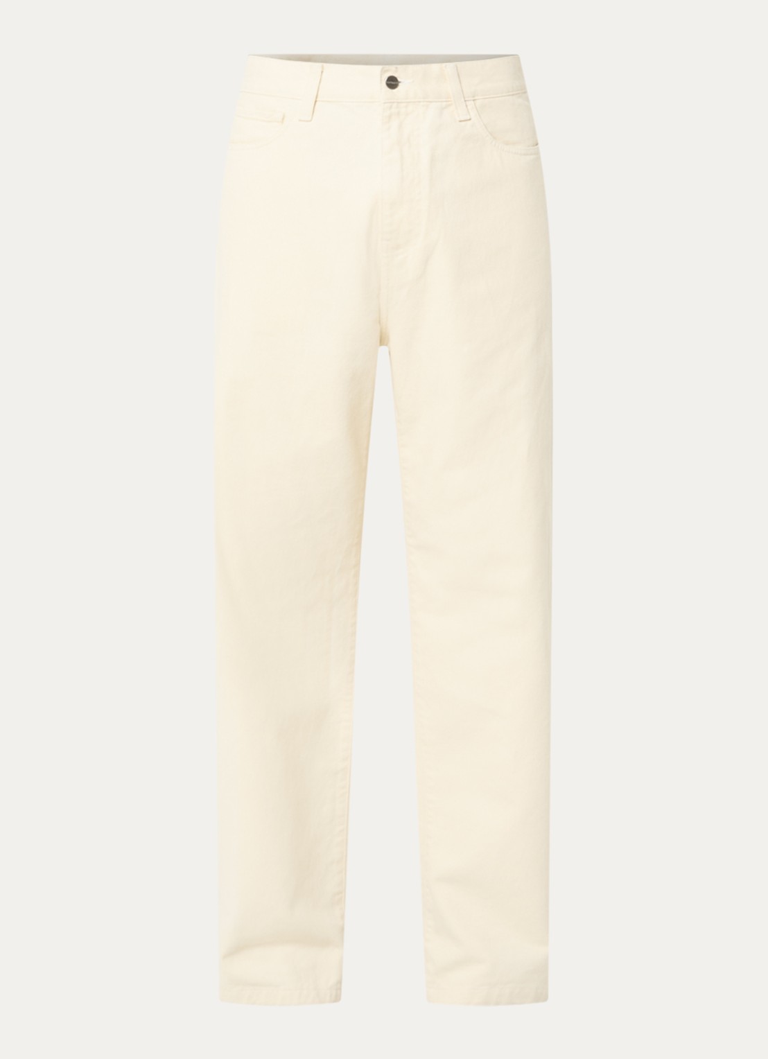 Carhartt WIP Landon tapered jeans met gekleurde wassing - voorkant 4 creme