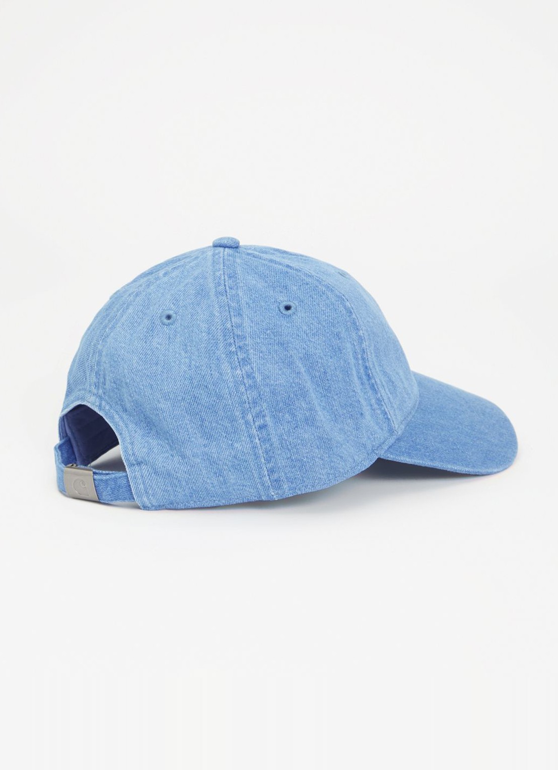 Carhartt WIP Lucas pet van denim - detail lichtblauw