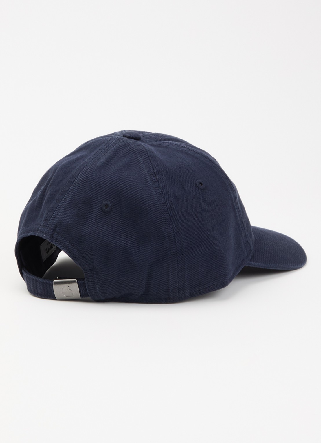 Carhartt WIP Madison pet met logoborduring - detail 2 donkerblauw