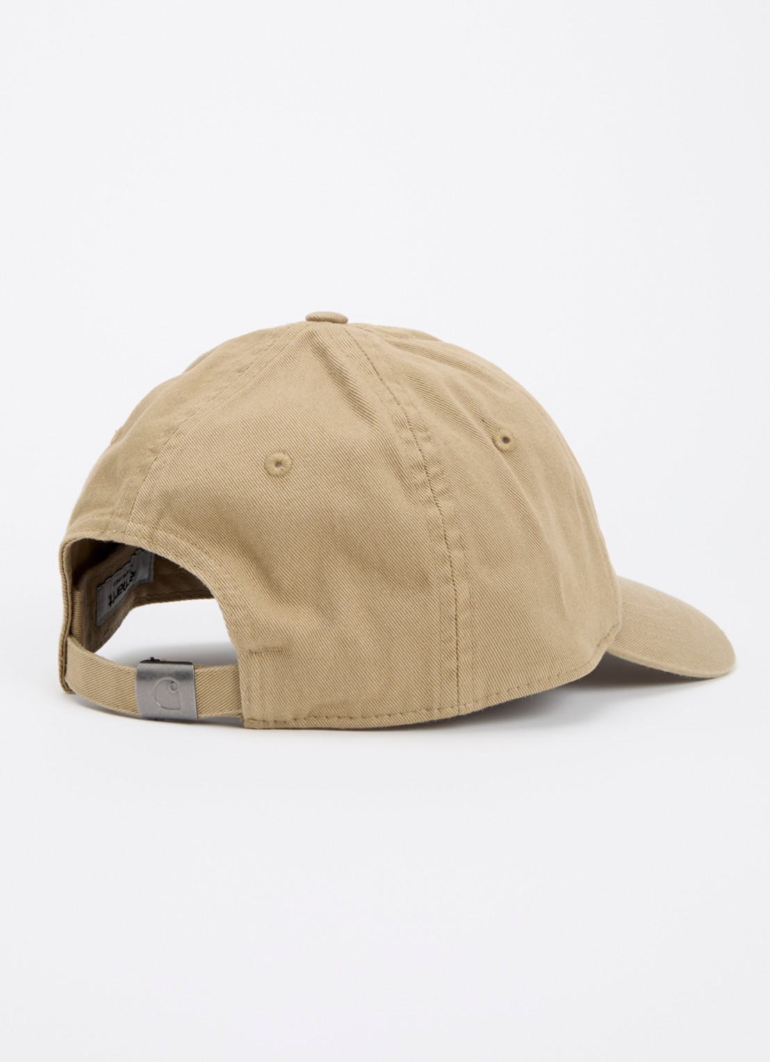 Carhartt WIP Madison pet met logoborduring  - detail 2 khaki